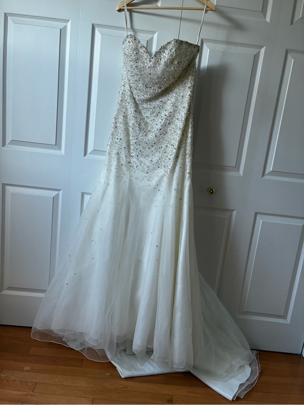 Mori Lee Ivory Beaded A-Line Bridal Skirt